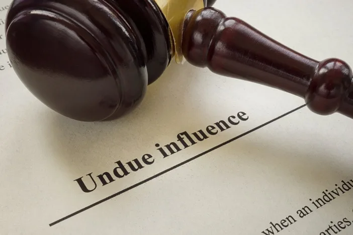 How Do You Prove Undue Influence?