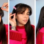 How to Style Curtain Bangs