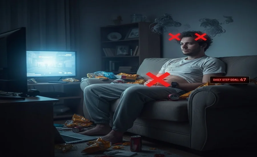 what is a short-term consequence of a sedentary lifestyle?